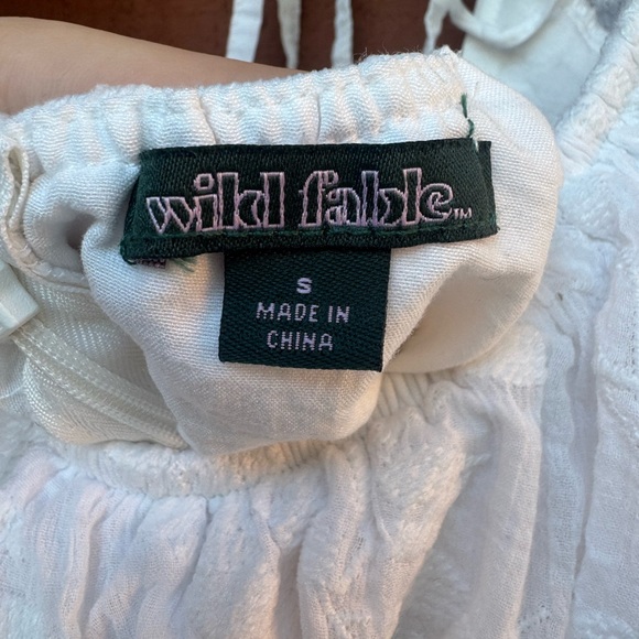 Wild Fable White Floral Mini Dress - Picture 2 of 7